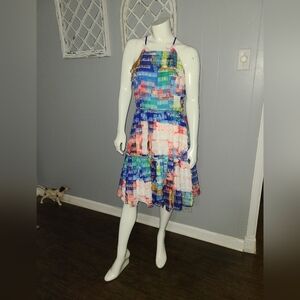 Belle Badgley Mischka Blair Eyelash Fringe Dress Size 6 NWT